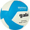 Мяч вол. GALA School 12, BV5715S, р. 5, син.кожа ПУ, под.сл. пена, клеен,бут.кам,бел--гол-красн.